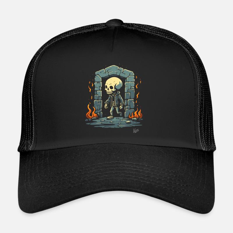 Donjon de squelettes Showtime Casquette trucker 
