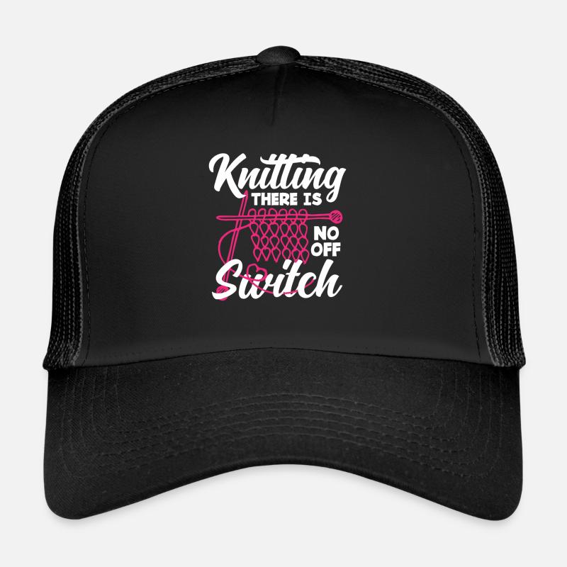 Tricot Pas d’interrupteur d’arrêt Casquette trucker 