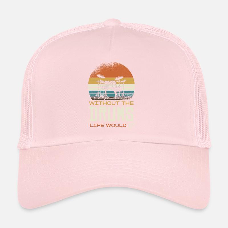 Sans les tambours, la vie serait B Casquette trucker 