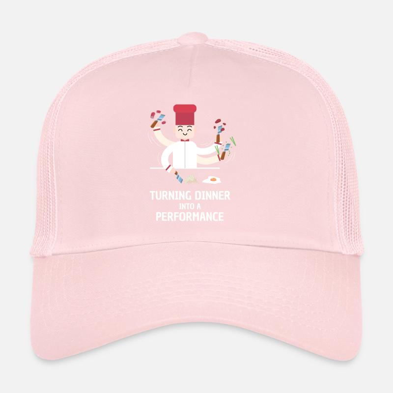 Le dîner d’Hibachi Turing se transforme en performance Casquette trucker 