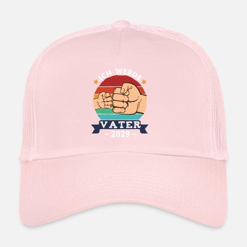 Ich werde Vater 2029 Schwangerschaft Werdender Trucker Cap