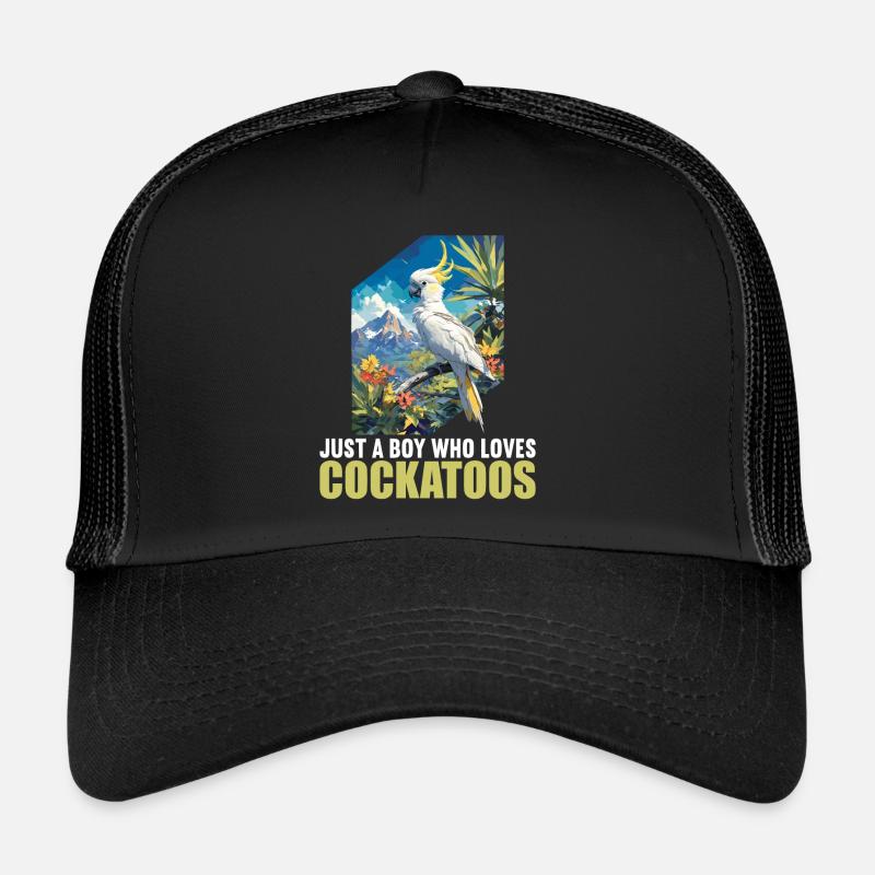 Cacatoès Cacatoès Cacatoès Casquette trucker 