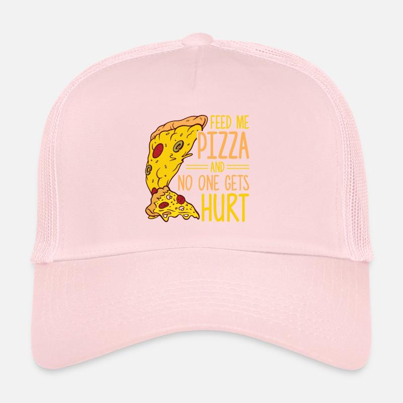 Drôle de dicton de pizza Casquette trucker 