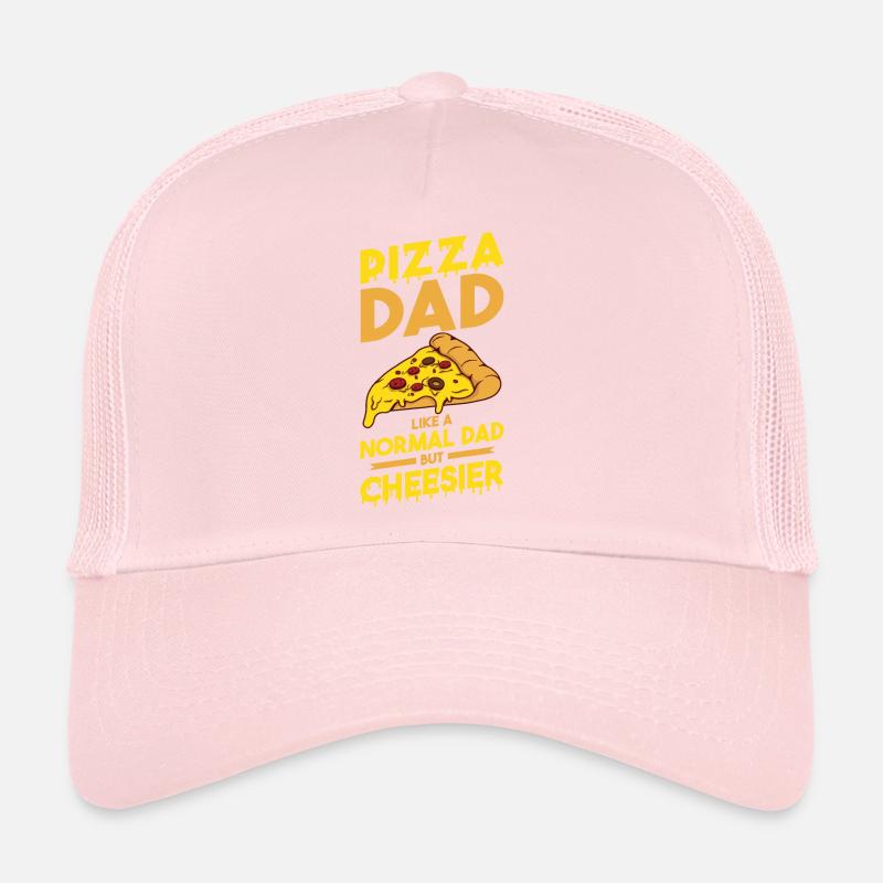 Funny pizza saying Trucker Cap