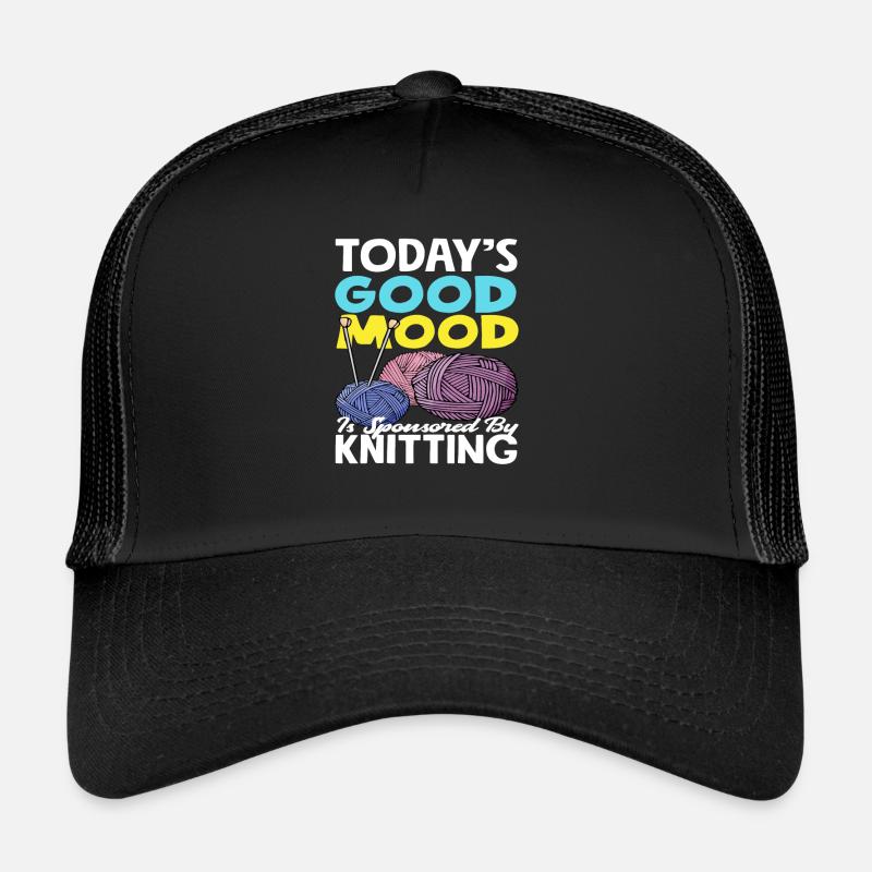 Knit - Trucker Cap - black/black