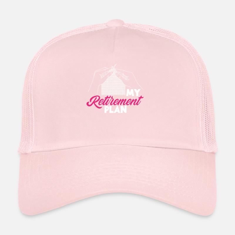 Tricoter mon plan de retraite Casquette trucker 