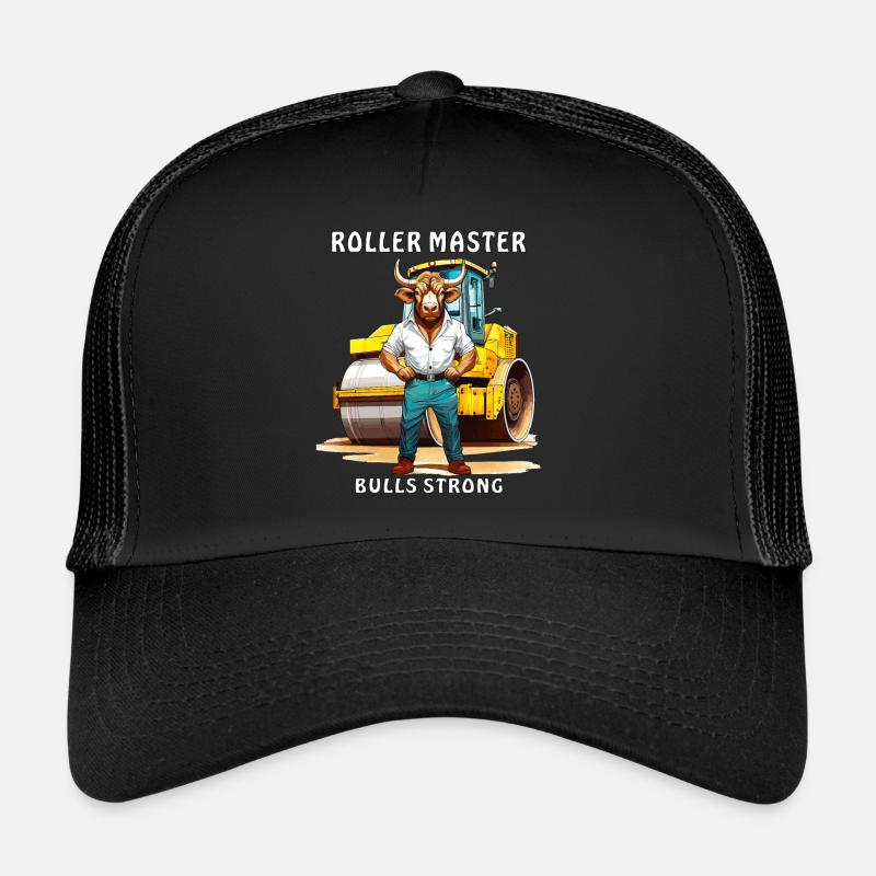 ROLLER MASTER BULLS STRONG Trucker Cap