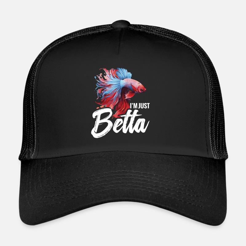 Je ne suis qu’un poisson betta Casquette trucker 