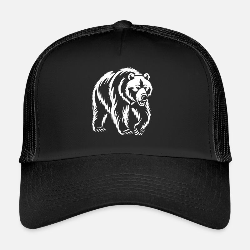 Grizzly petit ours Casquette trucker 