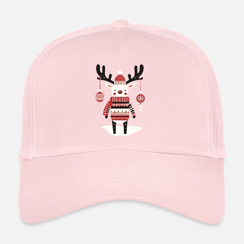 Noël Renne Cottagecore Nostalgie Casquette trucker 