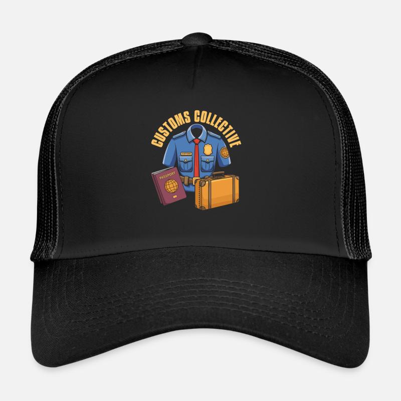 Équipe d’agents des douanes Casquette trucker 