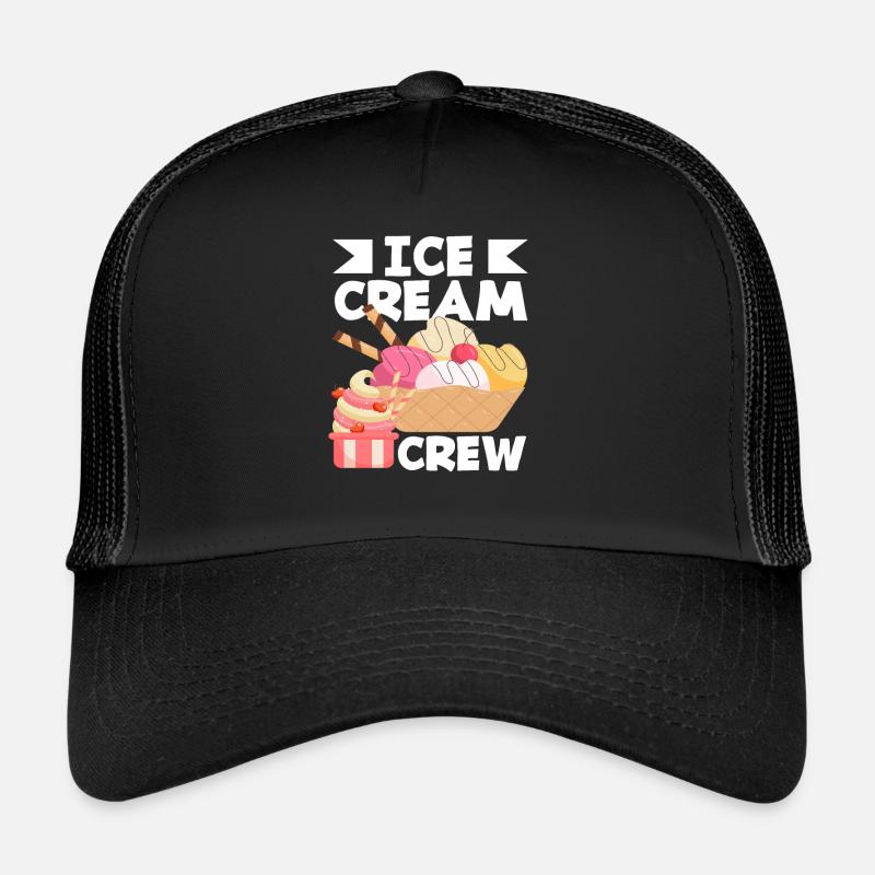 Équipe de crème glacée pour la crème glacée Casquette trucker 