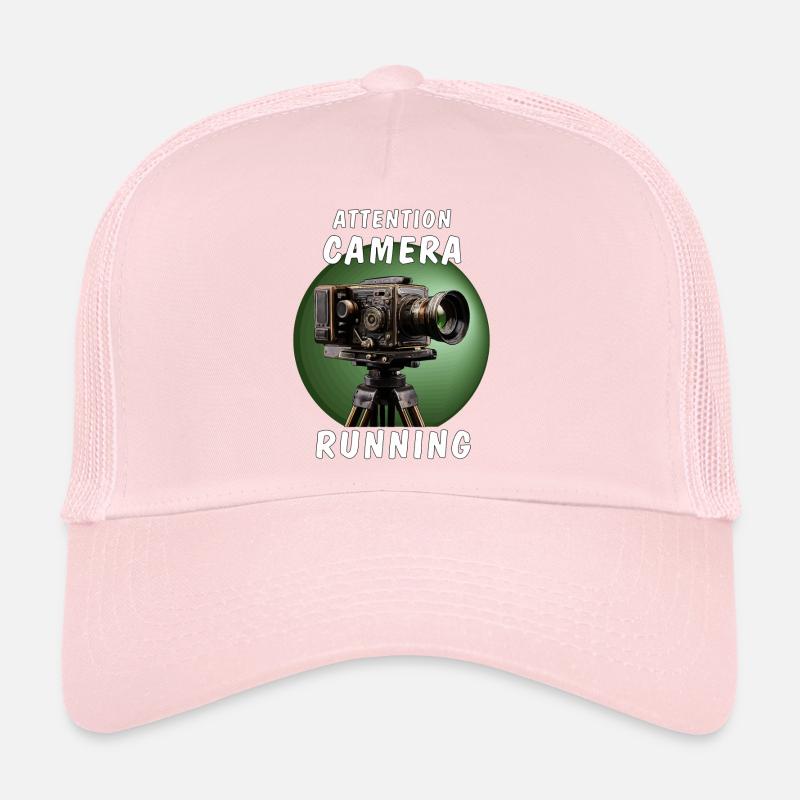 ATTENTION CAMÉRA EN MARCHE Casquette trucker 