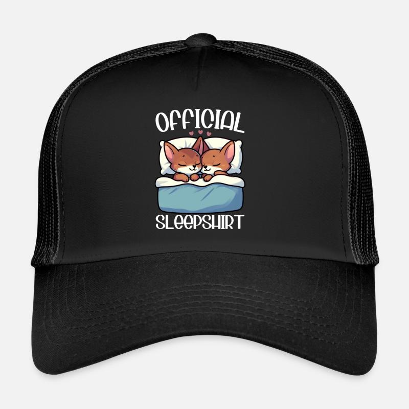 Offizieller Schlafhaus Abessinianer Katzen Trucker Cap
