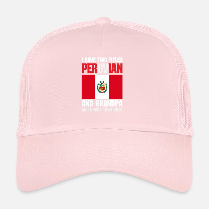 Pérou Cadeau péruvien Casquette trucker 