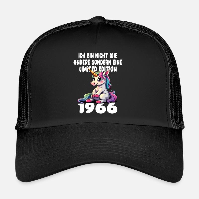 Edition Limitée 1966 Anniversaire Né 1966 Casquette trucker 