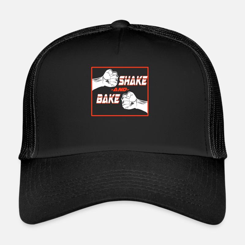 Shake And Bake Fauststoß Spaß Design Trucker Cap