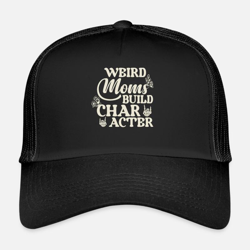 Étranges mamans construisant le caractère Casquette trucker 