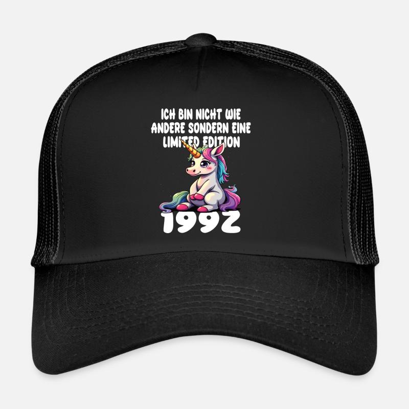 Edition Limitée 1992 Anniversaire 1992 Naissance Casquette trucker 
