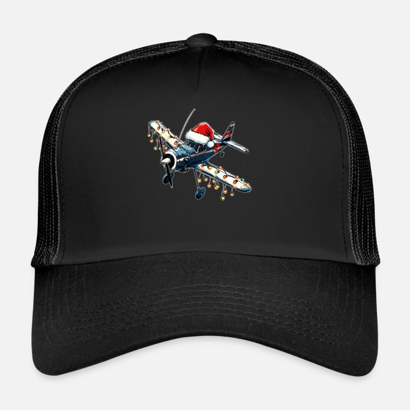 RC-Flugzeug Modellflug Pilot Weihnachten Hut Xmas Trucker Cap