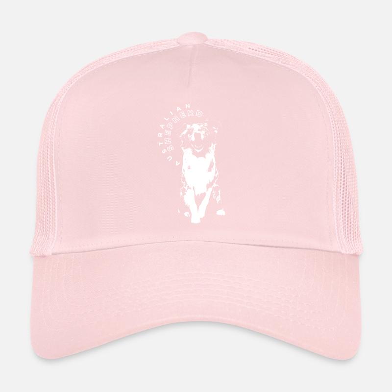 Australian Shepherd Aussie Hund Trucker Cap