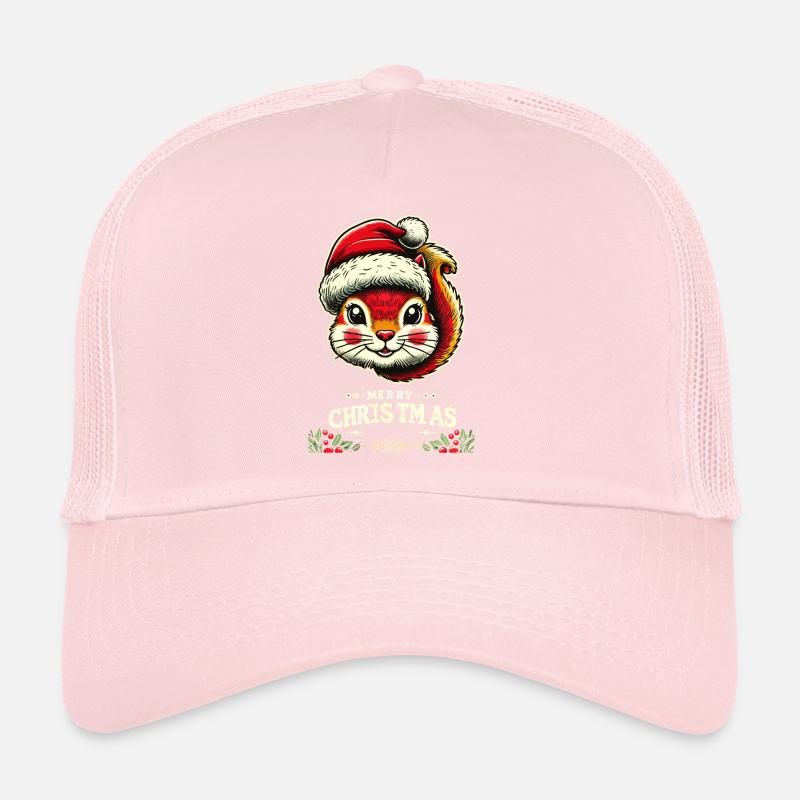 Joyeux Noël Casse-Noisette Écureuil Casquette trucker 