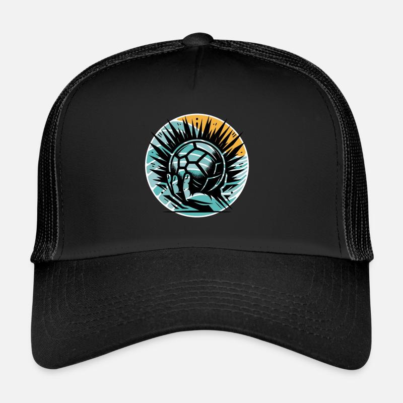 Handball - Trucker Cap - Schwarz/Schwarz