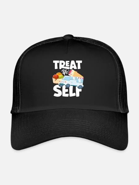 Cream Lover Cream Truck Cream - Casquette trucker  - noir/noir - Devant