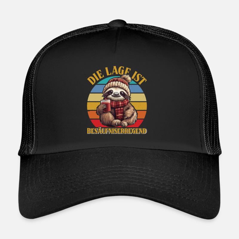 Weihnachtsmarkt DIE LAGE IST BESORGNISERREGEND Trucker Cap