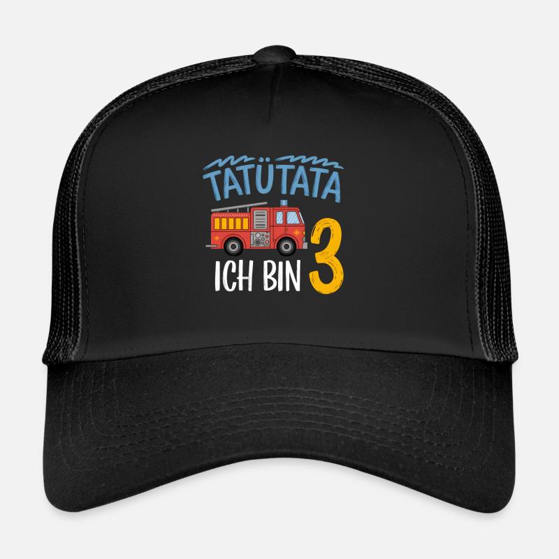 3e anniversaire de la brigade de pompiers de Tatütata Casquette trucker 