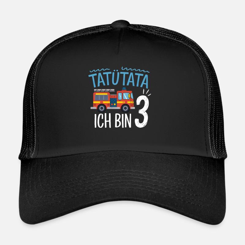 3e anniversaire de la brigade de pompiers de Tatütata Casquette trucker 