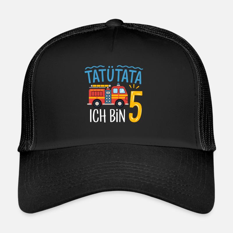 5e anniversaire de la brigade de pompiers de Tatütata Casquette trucker 