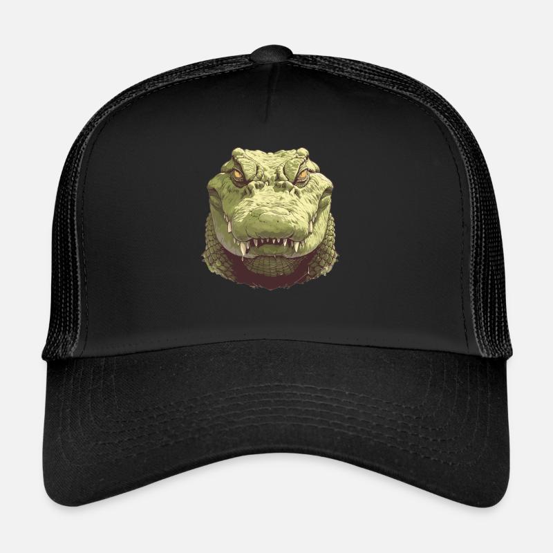 Crocodiles Crocodile Casquette trucker 