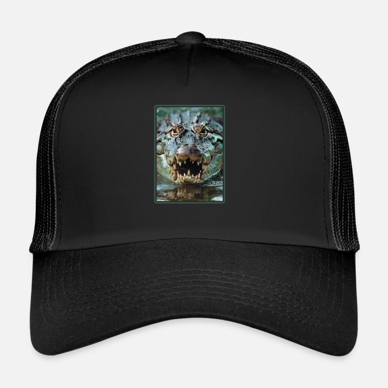 Crocodiles Crocodile Casquette trucker 