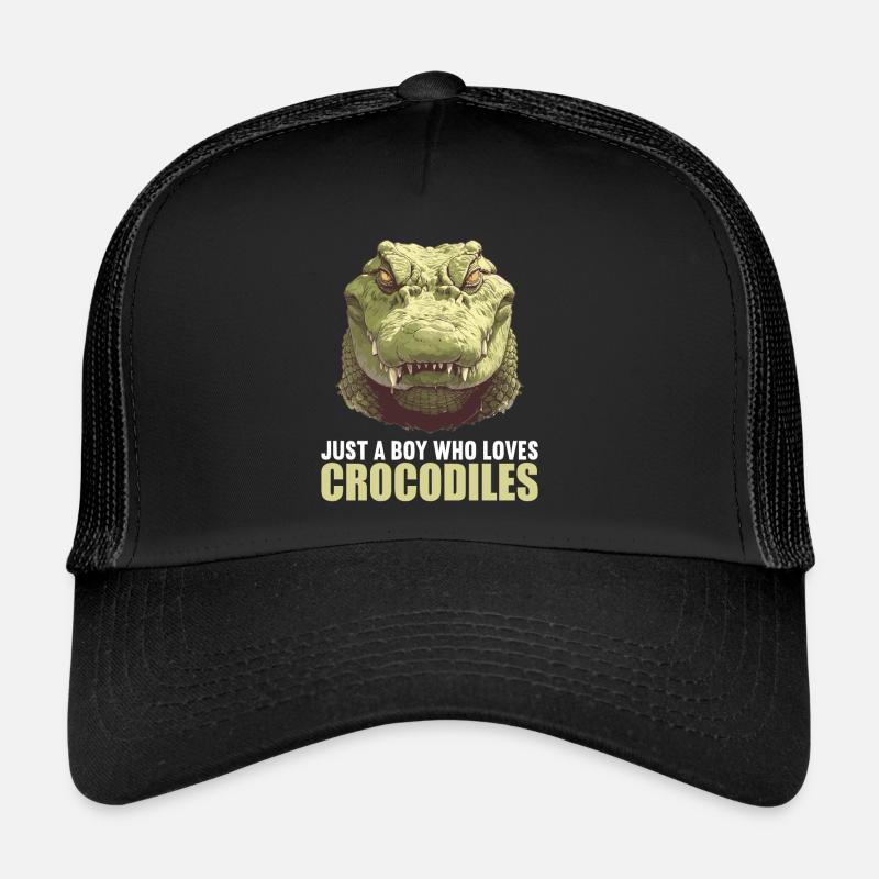Crocodiles Crocodile Casquette trucker 