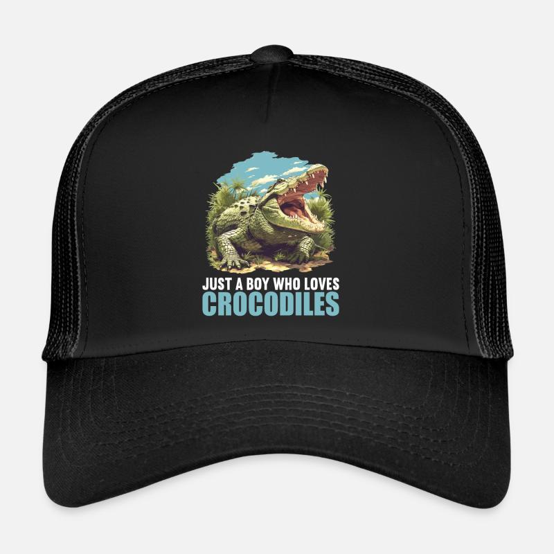 Crocodiles Crocodile Casquette trucker 