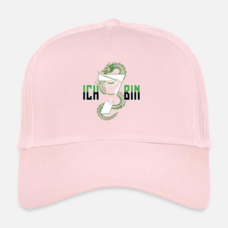 Ich Bin 7 Ninja Geburtstagsshirt Trucker Cap