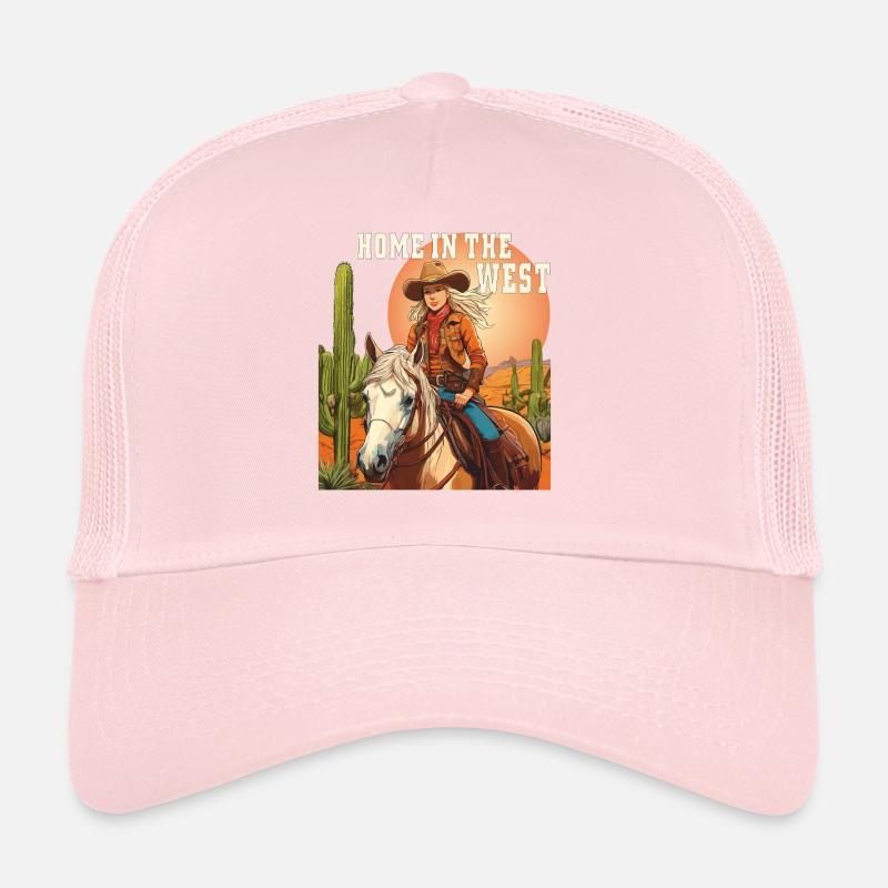 CHEZ SOI À L’OUEST Casquette trucker 