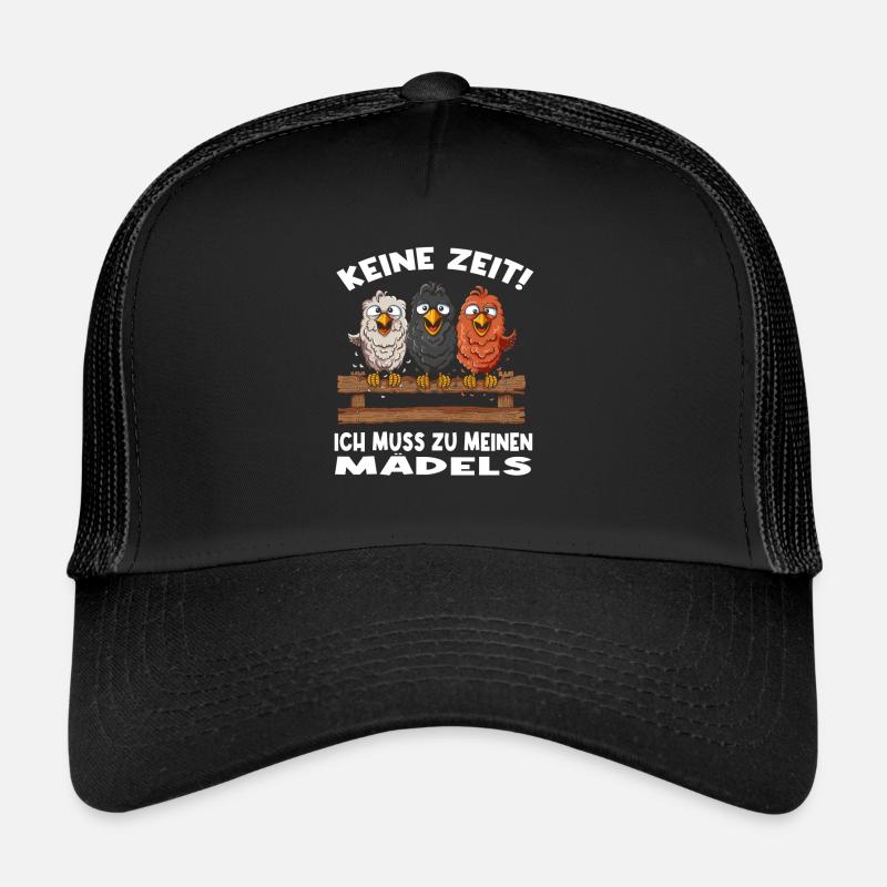Poulet Élevage Poulet Élevage Poussin Dire Casquette trucker 