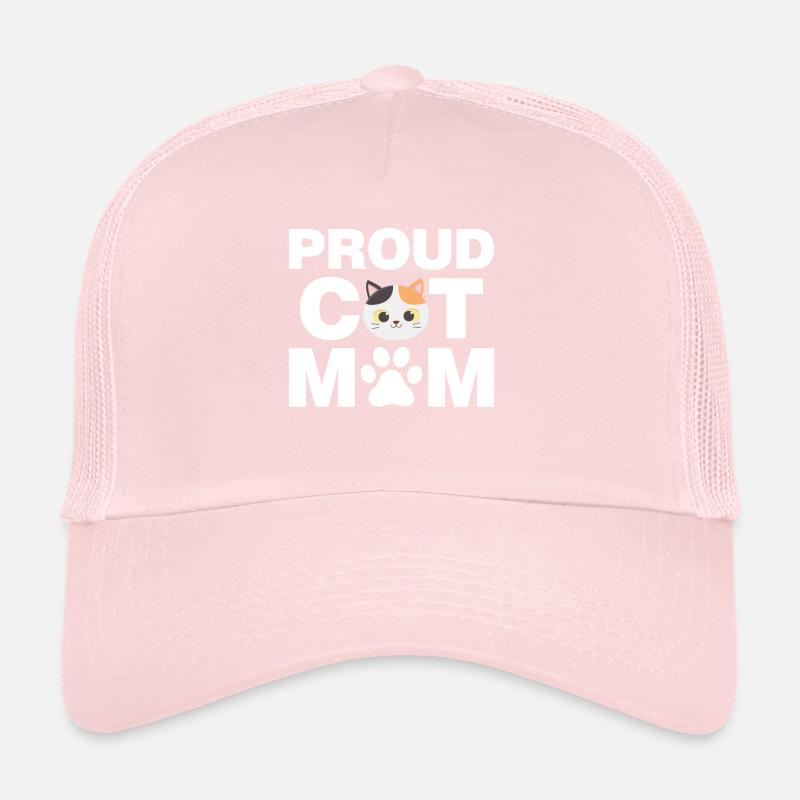 Cadeaux pour maman chat Casquette trucker 