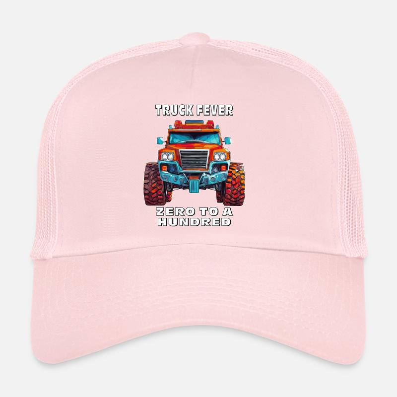 AUTO TRUCK FEVER DE ZÉRO À CENT Casquette trucker 