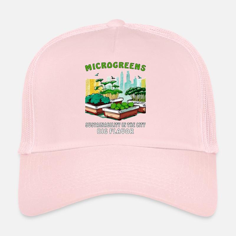 DURABILITÉ DES MICROGREENS DANS LA VILLE Casquette trucker 