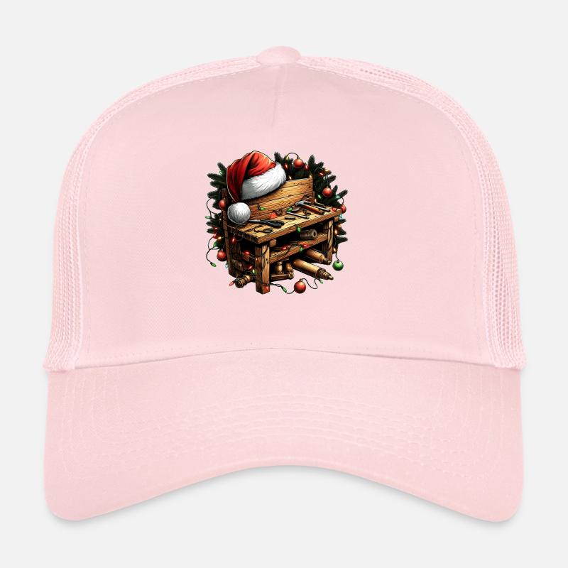 Menuisier Menuiserie Menuiserie Noël Casquette trucker 