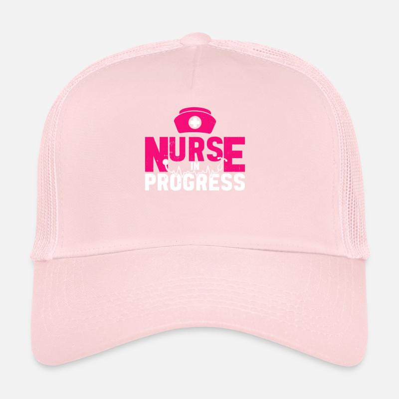 Nurse in progress - Hospital Nurse Nursing Student Trucker Cap