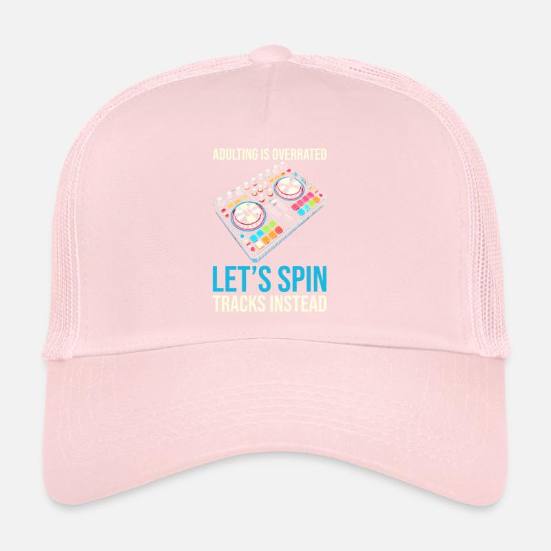 Dj Disc Jockey Trucker Cap