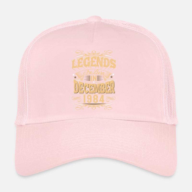 Dezember 1984 Geburtstag Legende Trucker Cap