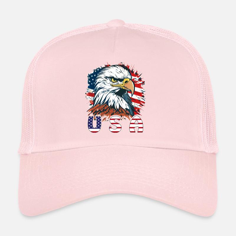 WHITE-TAILED EAGLE USA CONTOUR Trucker Cap