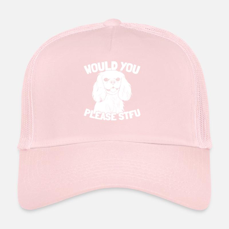 Roi Charles Cavalier : taisez-vous Casquette trucker 