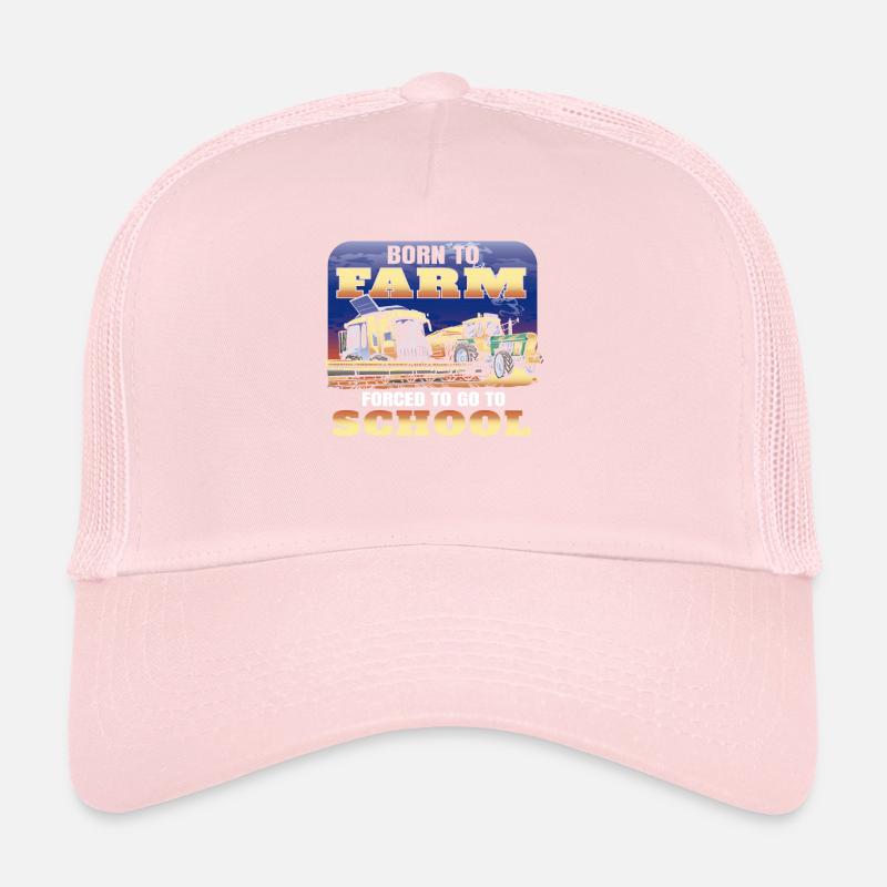 Né pour l’agriculture, forcé d’aller à l’école Casquette trucker 