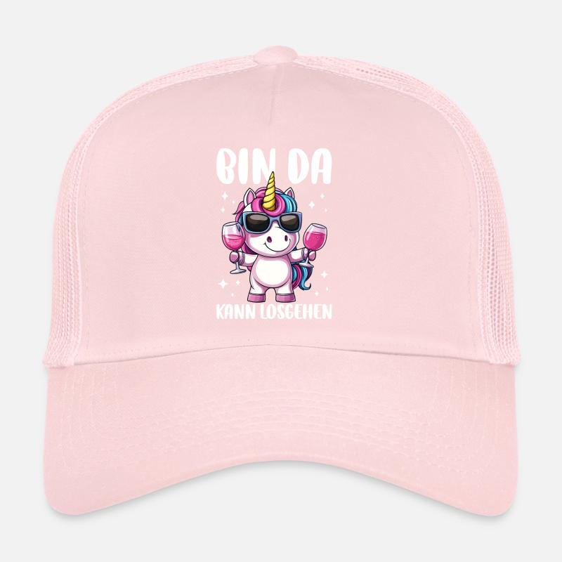 Je suis prêt à partir Casquette trucker 